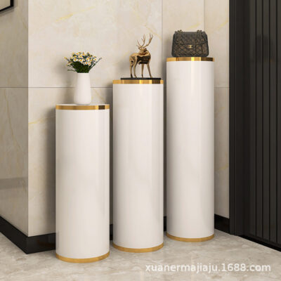 Tủ giày xoay tiết kiệm không gian cửa nhà giá để giày nhẹ sang trọng đơn giản cao thẳng đứng tủ lưu trữ căn hộ nhỏ nhà sản xuất tròn