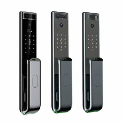 Hoàn toàn tự động 3D nhận dạng khuôn mặt khóa vân tay khóa mật khẩu video liên lạc nội bộ Tuya nhà sản xuất khóa thông minh điện tử bán buôn