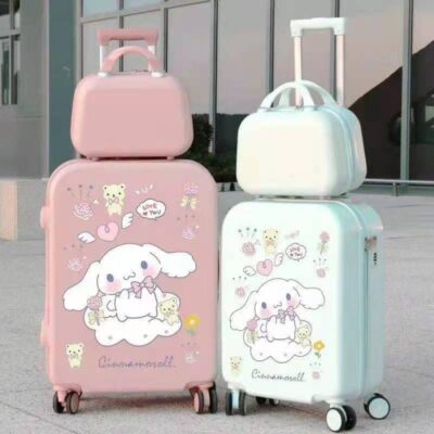 Kẹo nhỏ tươi vali học sinh hộp nữ sinh hộp xe đẩy hộp mật khẩu vali bền hộp nội trú