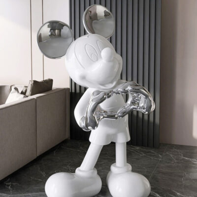 Ngôi nhà nổi tiếng trên Internet hơn Xin Mickey phòng khách đồ trang trí quy mô lớn từ trần đến sàn ánh sáng sang trọng cao cấp di chuyển món quà tân gia nhà mới