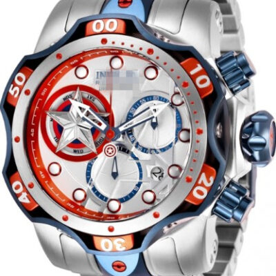 Marvel Limited Iron Man Red INVICTA Inver đó là chiếc đồng hồ nam thạch anh cỡ lớn của Châu Âu và Châu Mỹ