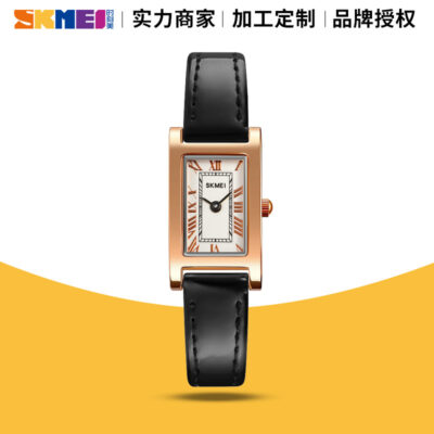 Đồng hồ đeo tay nữ Moment Beauty Net Red 1783 Dây đeo mặt số nhỏ Đồng hồ đeo tay nữ số La Mã