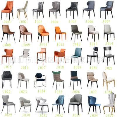 Bắc Âu ánh sáng sang trọng ghế ăn hiện đại lưng ghế giản dị căn hộ nhỏ ghế khách sạn phân nhà hàng tối giản ghế ăn