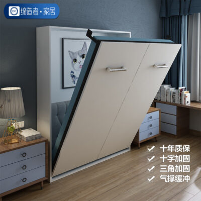 Gấp Vô Hình Giường Phần Cứng Phụ Kiện Ẩn Giường Murphy Lên Xuống Bên Lật Tường Giường Ban Công Đa Năng Giường Lật