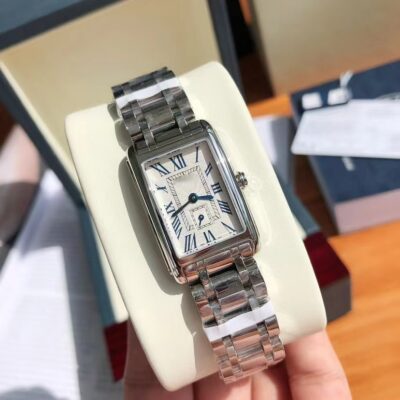 Đồng hồ con trỏ Langjia Đồng hồ cao cấp Dai Zhuona Đĩa kim cương La Mã dành cho nữ Đồng hồ nữ cao cấp Lưới đỏ Đồng hồ nữ cùng phong cách