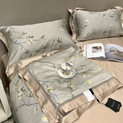 Cao cấp 60S Tencel mùa hè thoáng mát chăn bốn món mùa hè băng lụa hai mặt chăn mỏng khỏa thân ngủ mượt lõi chăn điều hòa không khí