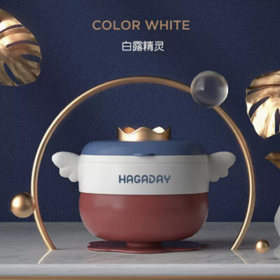 [Bát cách nhiệt] bát cách nhiệt hagaday Hakada phun nước cho bé bát ăn dặm bổ sung dụng cụ ăn uống cho trẻ em