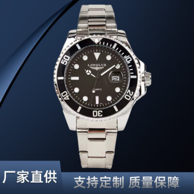 Đồng hồ thạch anh nam chống mưa tự động đồng hồ không cơ dây đeo kim loại kinh doanh nhà sản xuất đồng hồ thạch anh tùy chỉnh
