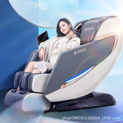 Zhigao Ghế Massage Nhà Không Gian Cơ Thể Viên Không Trọng Lực Đa Năng Trắng Xám Công Nghệ Version-ZG-AMY10