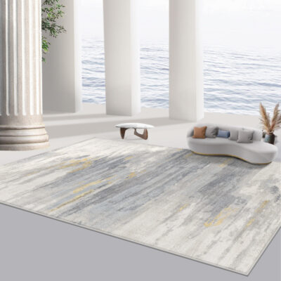 Wabi Sabi Gió Giả Cashmere Thảm Phòng Khách Ánh Sáng Sang Trọng Dày Bàn Chăn Phòng Ngủ Nhà Nhật Bản Tối Giản Trừu Tượng Sàn