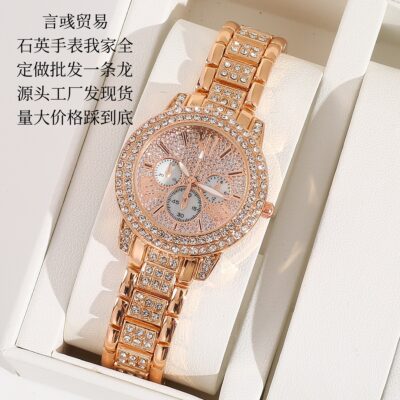 Đồng Hồ Nữ Kim Cương Gypsophila Vibrato Explosive Cornucopia Bracelet Watch Live Supply Nhà Sản Xuất Bán Buôn