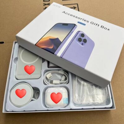 Thích hợp cho bộ sạc không dây Apple bộ sáu món Bộ năm món phiên bản Futu phiên bản nâng cấp tặng bộ hút từ tính sạc không dây