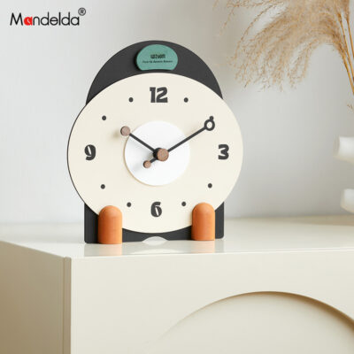 Mandelda Nhà Phòng Khách Phòng Ngủ Đồng Hồ Để Bàn Nhà Đèn Để Bàn Sang Trọng Đơn Giản Đồng Hồ Để Bàn Lối Vào Tủ Rượu Trang Trí Vật Trang Trí