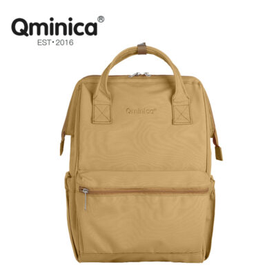 Ba lô vải Oxford Nhật Bản Qminica ins túi học sinh ngoài trời ba lô du lịch trọng lượng nhẹ