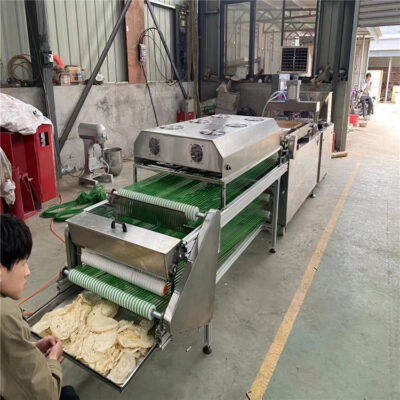 2023 Mới Tự Động Làm Bánh Máy Thương Mại Quy Mô Lớn Sơn Đông Truy Bác Máy Làm Bánh Nhỏ Tay Lấy Bánh Máy Bấm Bánh máy Miễn Phí Vận Chuyển