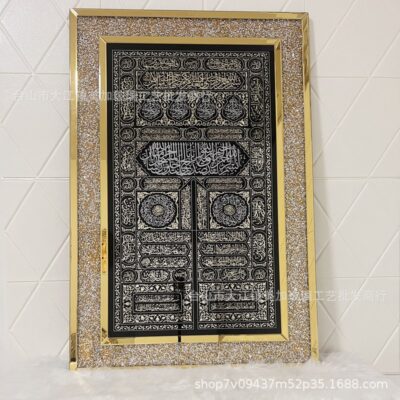 Nhà máy bán hàng trực tiếp bán buôn tại chỗ vỡ mô hình gương mạ kim cương văn hóa tranh trang trí treo tranh trang trí tường