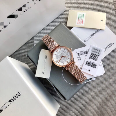 Azhenmani nạm kim cương đầy sao đơn giản thời trang nữ đồng hồ thạch anh nữ sỉ một dropshipping AR11244
