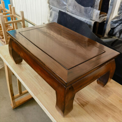 Phong cách Trung Hoa mới bàn kang nhà nông thôn bàn kang gỗ nguyên khối bàn cửa sổ lồi Bàn trà nhỏ bàn thấp bàn cà phê tatami Bàn trà Zen