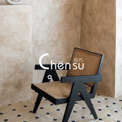 Mới retro nho màu be tự nhiên travertine nền tường gạch phòng tắm khảm sàn chống trượt gạch 300X300