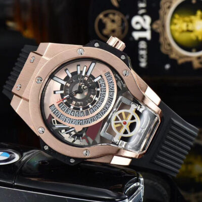 Jason với cùng tính cách Warcraft mặt số khí quyển kinh doanh đồng hồ đeo tay lịch phi cơ khí bán buôn tại chỗ