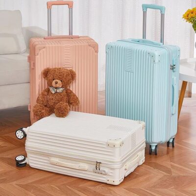 Túi đựng xe đẩy mẹ chồng phong cách mới 2023 Rainbow series vali nữ phiên bản Hàn Quốc vali mật khẩu vali bé trai có khóa kéo