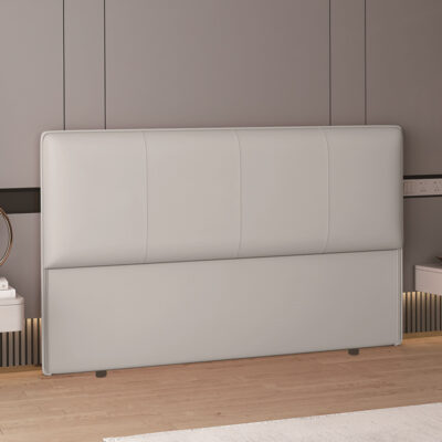 2023 mới đầu giường túi mềm công nghệ vải Ý tối giản ốp lưng ánh sáng sang trọng siêu mỏng 1.8 mét mua đơn đầu giường