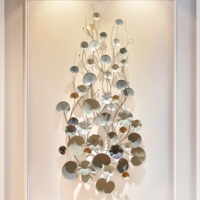 Ánh sáng kiểu Pháp sang trọng trang trí tường bằng sắt rèn lối vào cửa hiên hành lang lối đi nhà hàng mặt dây chuyền trang trí tường ba chiều sáng tạo