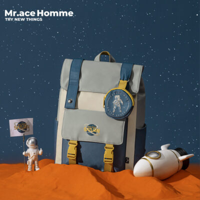 Mrace Planet Series Mới Túi Đeo Vai Nữ Sinh Viên Đại Học Học Công Suất Lớn Máy Tính Ba Lô Du Lịch Nam