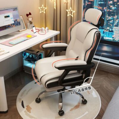 Ghế thể thao điện tử tại nhà ghế máy tính thoải mái ít vận động trò chơi ghế sofa sống ghế nâng nghiên cứu tựa lưng ghế văn phòng
