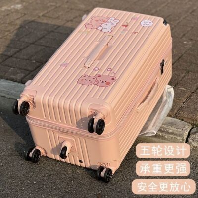 Vali mới loại lớn xe đẩy nữ bánh xe đa năng khô và ướt tách mật khẩu du lịch nam