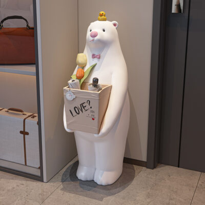 Bạo Lực Gấu Vật Trang Trí Ghế Sofa Phòng Khách Bên Lưu Trữ Lưu Trữ Lối Vào Tầng Lớn Mềm Mại Trang Trí Tân Gia Nhà Mới Quà Tặng