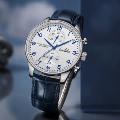 Đồng hồ nam chính hãng Lushka đa chức năng bấm giờ kỹ thuật số mặt lớn chống thấm nước dây đồng hồ thạch anh nam bán buôn