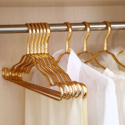 Móc áo hợp kim nhôm người lớn chống trơn móc treo quần áo làm khô móc treo quần áo hỗ trợ hộ gia đình liền mạch móc treo dày treo quần áo