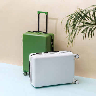 Phong cách mới xe đẩy giản dị mật khẩu logo hành lý phổ bánh xe vali máy bay thời trang vali