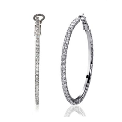 Fang Yuan Moka cùng phong cách phóng đại bông tai pha lê quá khổ nhẫn khảm đá flash kim cương ngôi sao bông tai cặp nữ