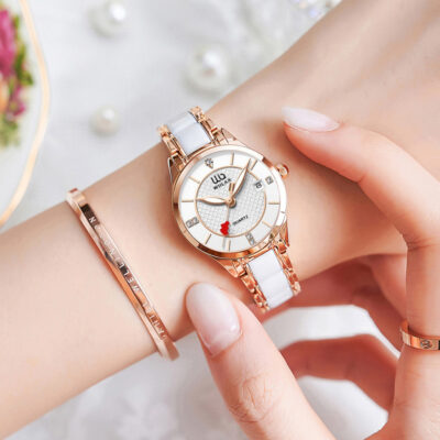 WIILAA Đồng hồ gốm nổ mới nhất của Vera dành cho nữ siêu mỏng đơn giản khí chất thời trang chống nước ánh sáng sang trọng thích hợp cho nữ