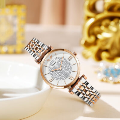 Đồng hồ đeo tay nữ đầy sao thương hiệu X-GEAR Douyin phát sóng trực tiếp đồng hồ thạch anh nữ bán chạy 23120