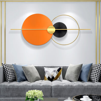 Trang trí đơn giản treo ghế sofa phòng khách TV nền tường trang trí đầu giường sáng tạo Bắc Âu nhẹ tường gió sang trọng