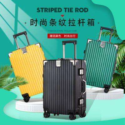 Nhà máy giao ngay hợp kim nhôm-magiê hộp hoàn toàn bằng nhôm mùa sinh viên vali bánh xe phổ thông khung hoàn toàn bằng nhôm xe đẩy 20 inch bán buôn