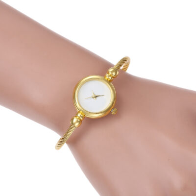 Chúc Nữ Mới Dây Thép Hợp Kim Vòng Tay Đồng Hồ Phong Cách Sang Trọng Sinh Viên Tươi Đồng Hồ Thời Trang Nữ Người Mẫu