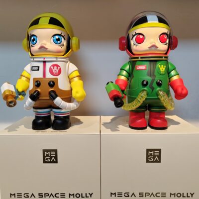 Trong nước Bubble Mart 400% KHÔNG GIAN MOLLY Hoa Nhài SpongeBob SquarePants Dưa Hấu Triều Chơi Búp Bê Búp Bê Trang Trí