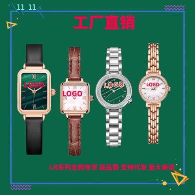 Lola rose đồng hồ nhỏ màu xanh lá cây Lola rose retro all-match thạch anh nữ đồng hồ nữ thần món quà một số lượng lớn tại chỗ