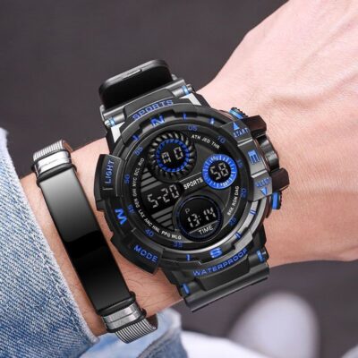 Đồng hồ nam cool racing watch cá tính thể thao ngoài trời đồng hồ xu hướng thời trang nam học sinh trung học đồng hồ quartz nam