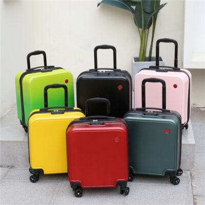 Hộp đựng xe đẩy trẻ em có thể in logo Vali bánh xe đa năng 18 inch bán buôn hộp đựng mật khẩu sinh viên dung lượng lớn