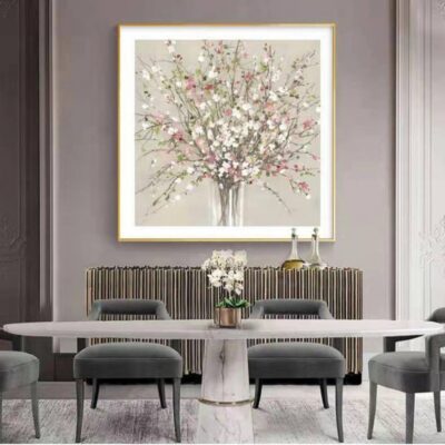 Tranh trang trí canvas có khung ánh sáng không khí sang trọng phòng khách lối đi hành lang tranh hiên nhà hàng Mỹ hiện đại treo tranh