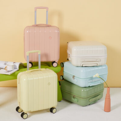 Vali trẻ em 18 inch dành cho nữ nhỏ nhẹ giá trị cao vali lên máy bay vali ngắn vali du lịch cỡ nhỏ vali