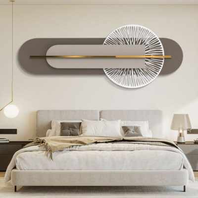 Đơn giản hiện đại phòng khách sofa nền trang trí bức tranh hiên bức tranh ba chiều trang trí tường phòng ngủ đầu giường bức tranh ánh sáng sang trọng