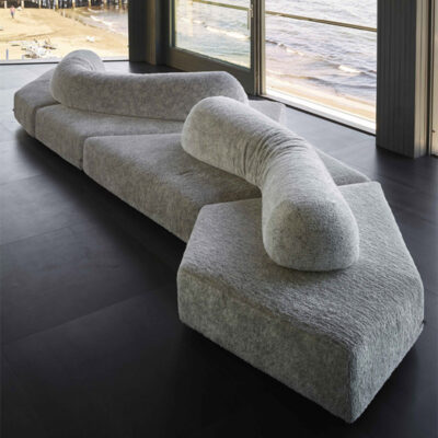 ghế sofa đá edra Đẹp tối giản ghế sofa sâu bướm sang trọng mô-đun đơn giản kết hợp hình dạng đặc biệt ghế sofa phòng khách cỡ lớn