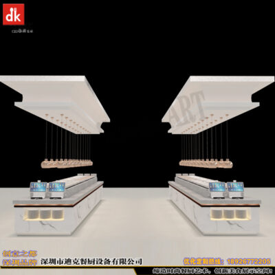 Nhà hàng khách sạn bàn buffet nóng lạnh di động bàn buffet nhà máy thiết kế và sản xuất gian hàng đồ ăn buffet dk