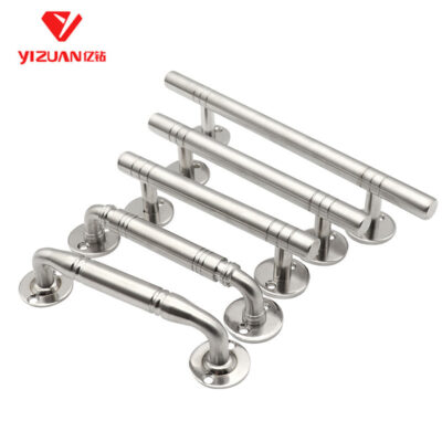 Inox tay cầm nhỏ tủ quần áo giày tủ cửa xử lý rắn tủ ngăn kéo armrest phần cứng tiếp xúc với thương mại nước ngoài xử lý